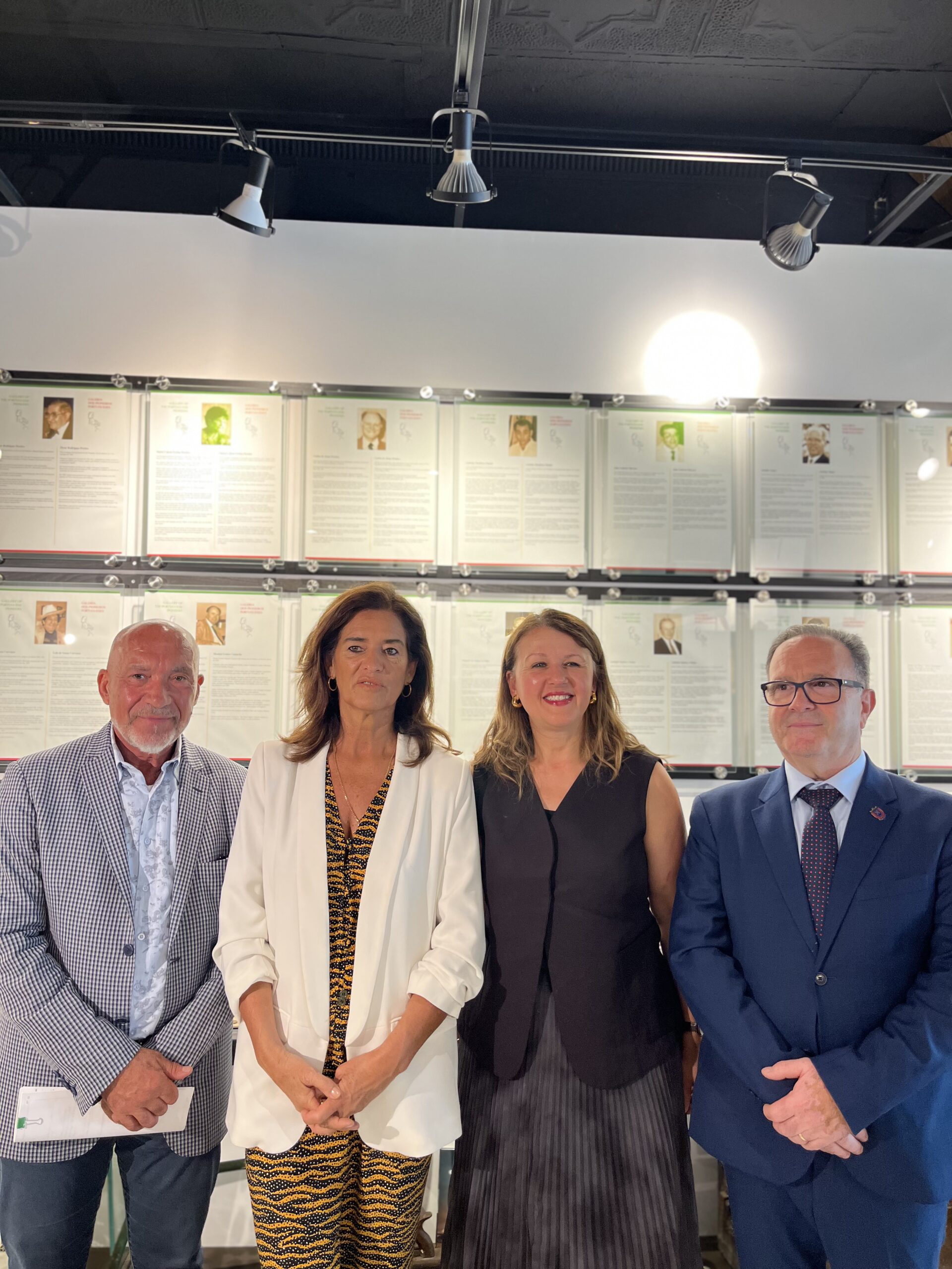 MP Julie Dzerowicz and the Madeira Club Welcome President of the Madeira Legislature Rubina Leal to Toronto